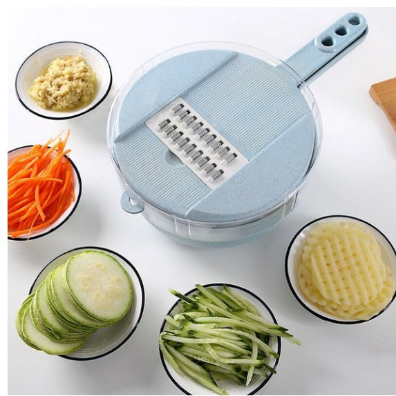 8 In 1 Vegetable Slicer. Potato Peeler, Carrot Onion Grater With Strainer. Vegetable Cutter, Kitchen Accessories