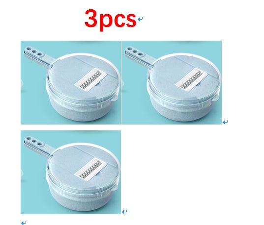 8 In 1 Vegetable Slicer. Potato Peeler, Carrot Onion Grater With Strainer. Vegetable Cutter, Kitchen Accessories